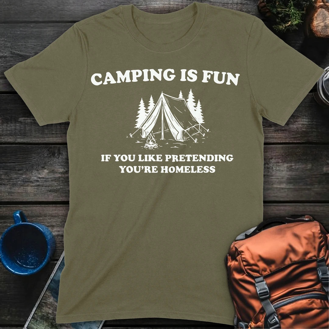 Camping Fun - Military Green