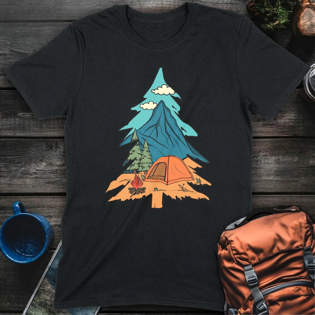 Camping Pine - Black