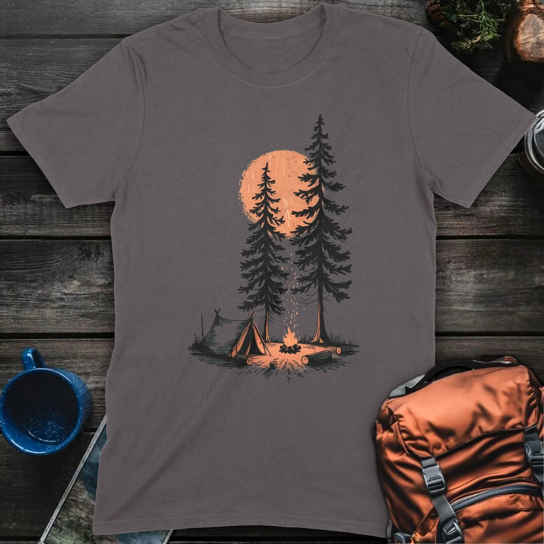Camping Pines - Charcoal