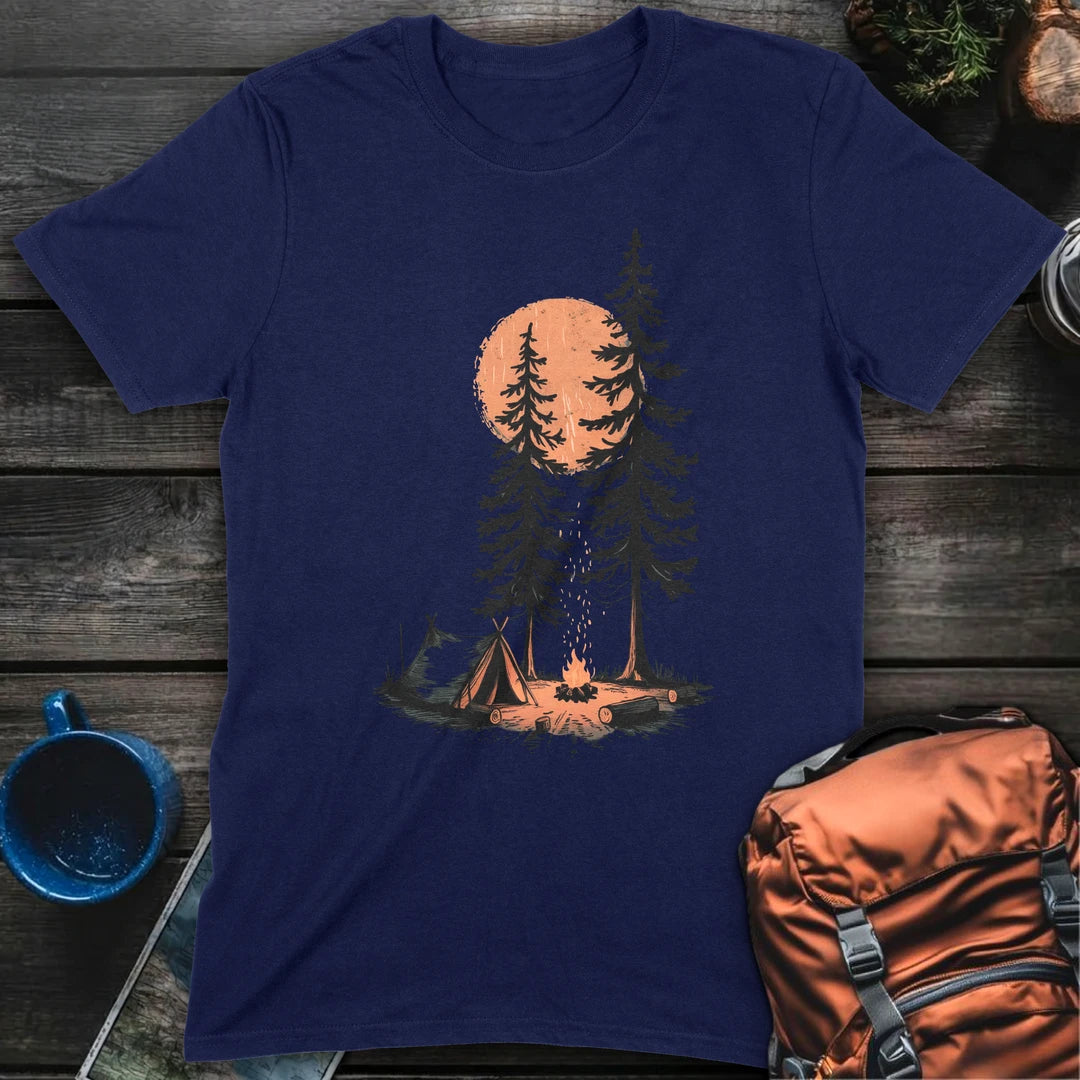 Camping Pines - Navy