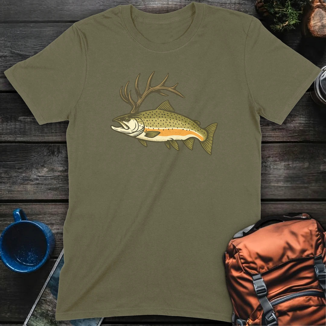 Catch & Bugle - Military Green