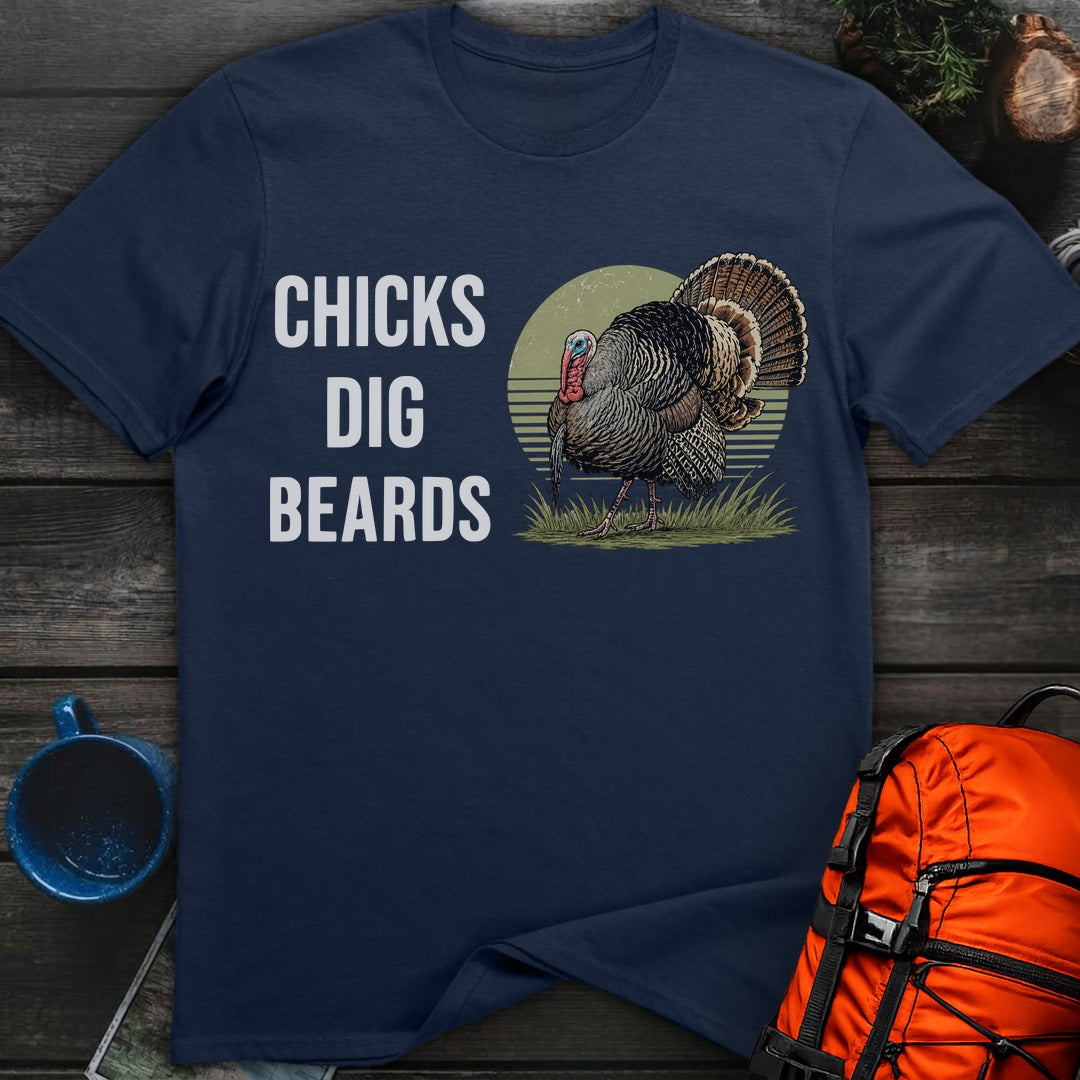 Chicks Dig Beards - Navy