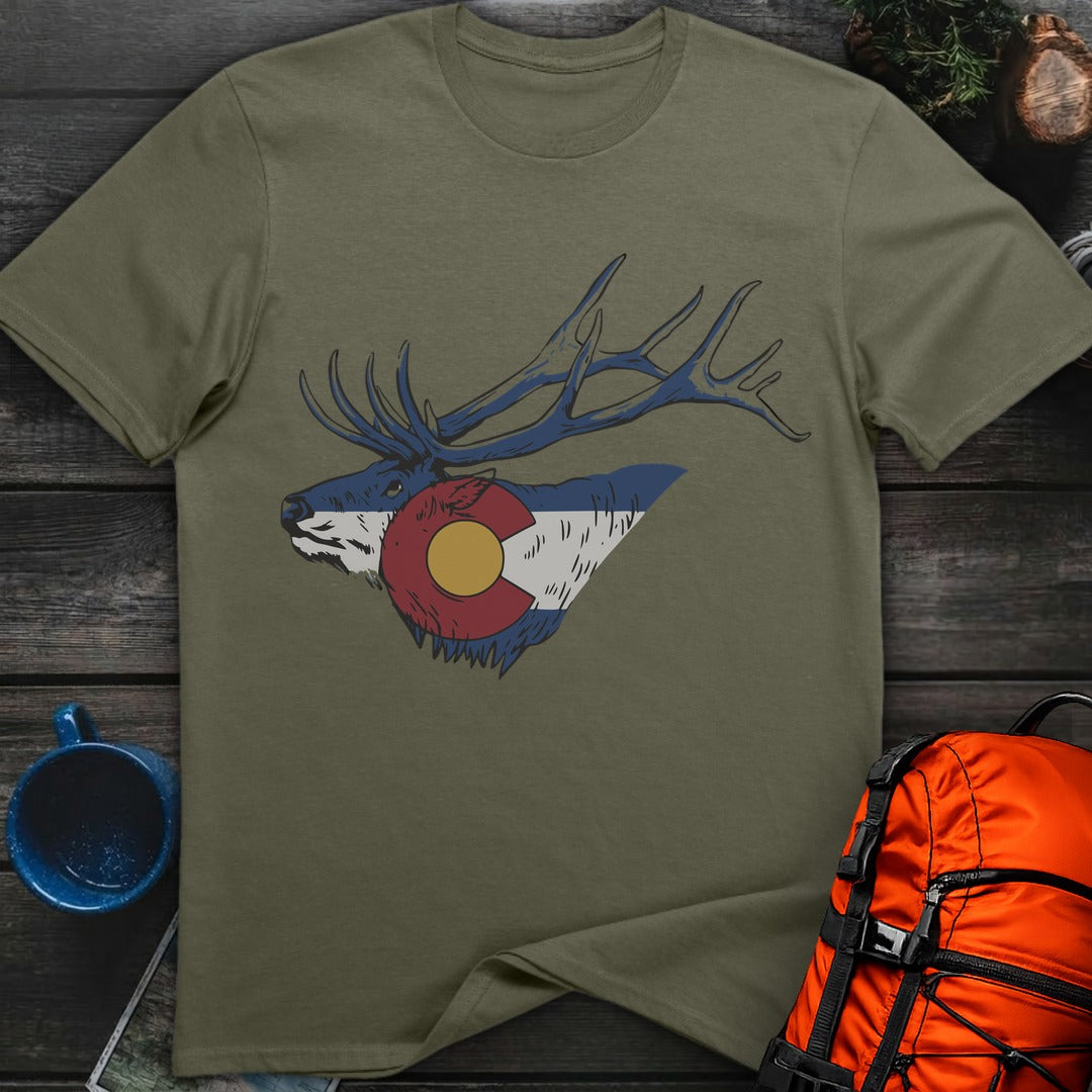 Colorado Elk - Military Green