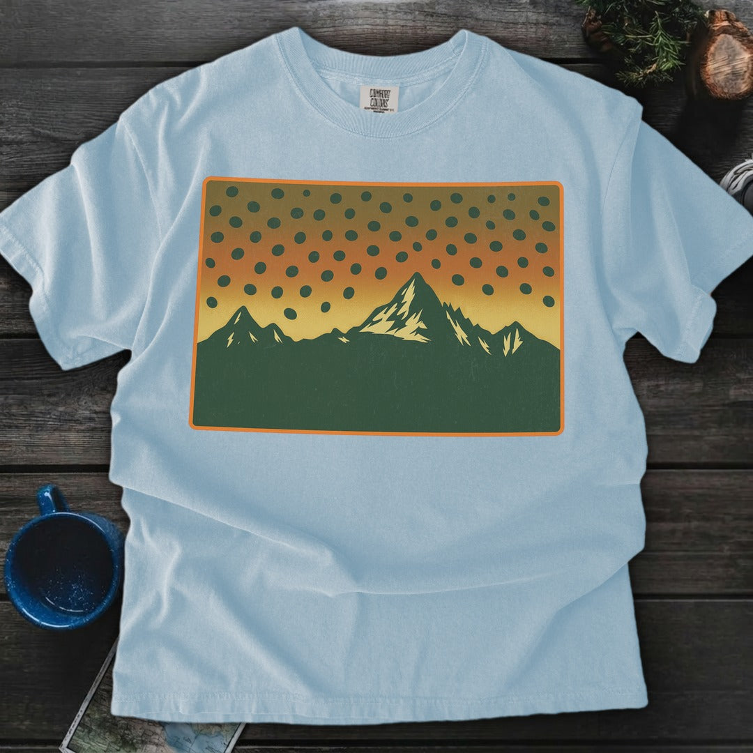 Colorado Flag Trout - Chambray