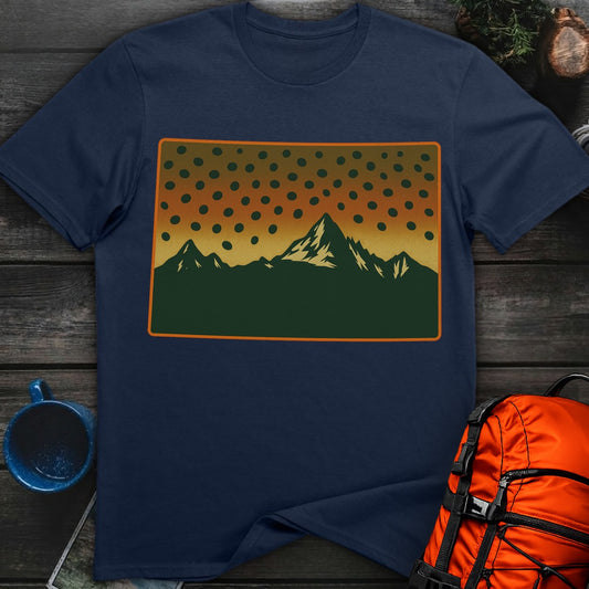 Colorado Flag Trout - Navy