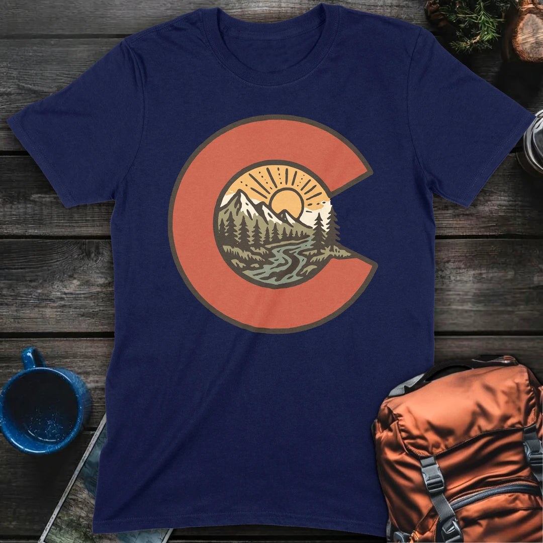 Colorado Sunrise - Navy