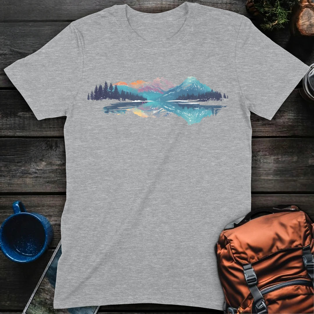Colored Mountainscape - Sport Grey