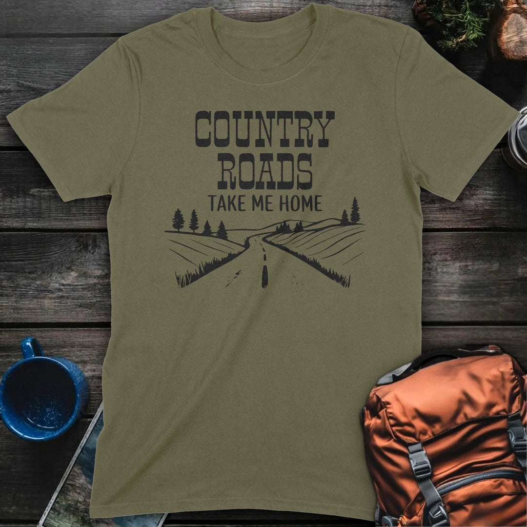 Country Roads Alternate - Military Green