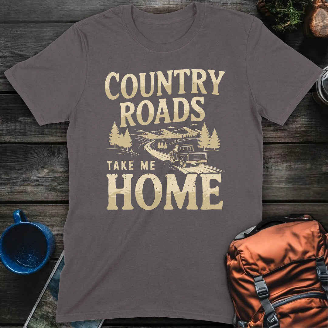 Country Roads - Charcoal
