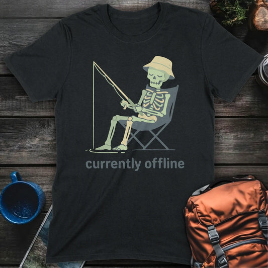 Currently Offline Fishing - Black