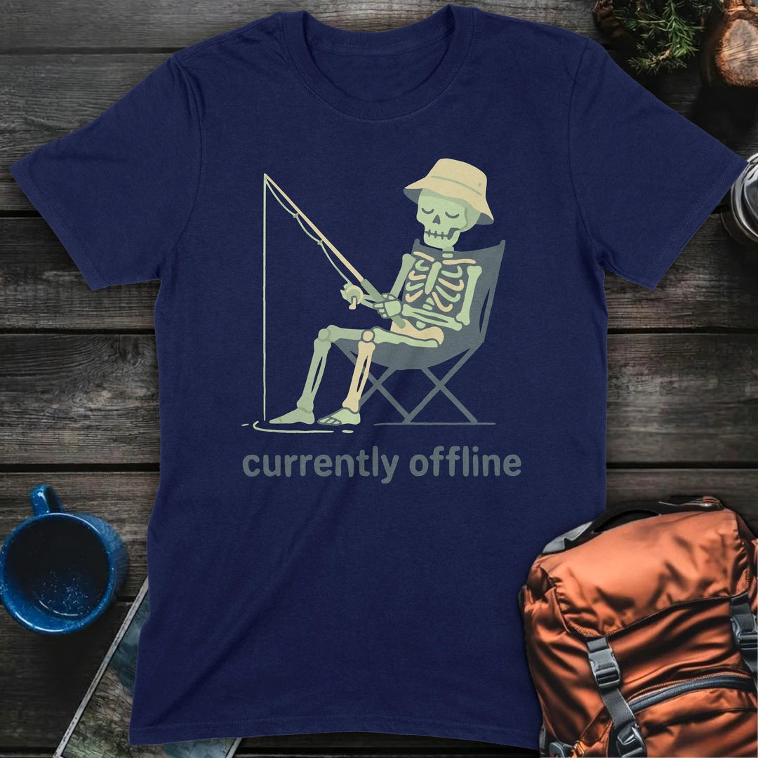 Currently Offline Fishing - Navy