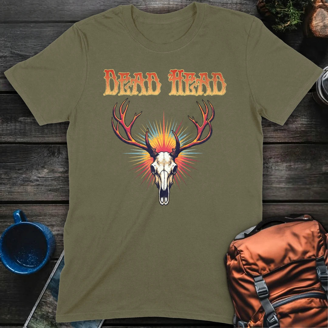 Dead Head Elk - Military Green