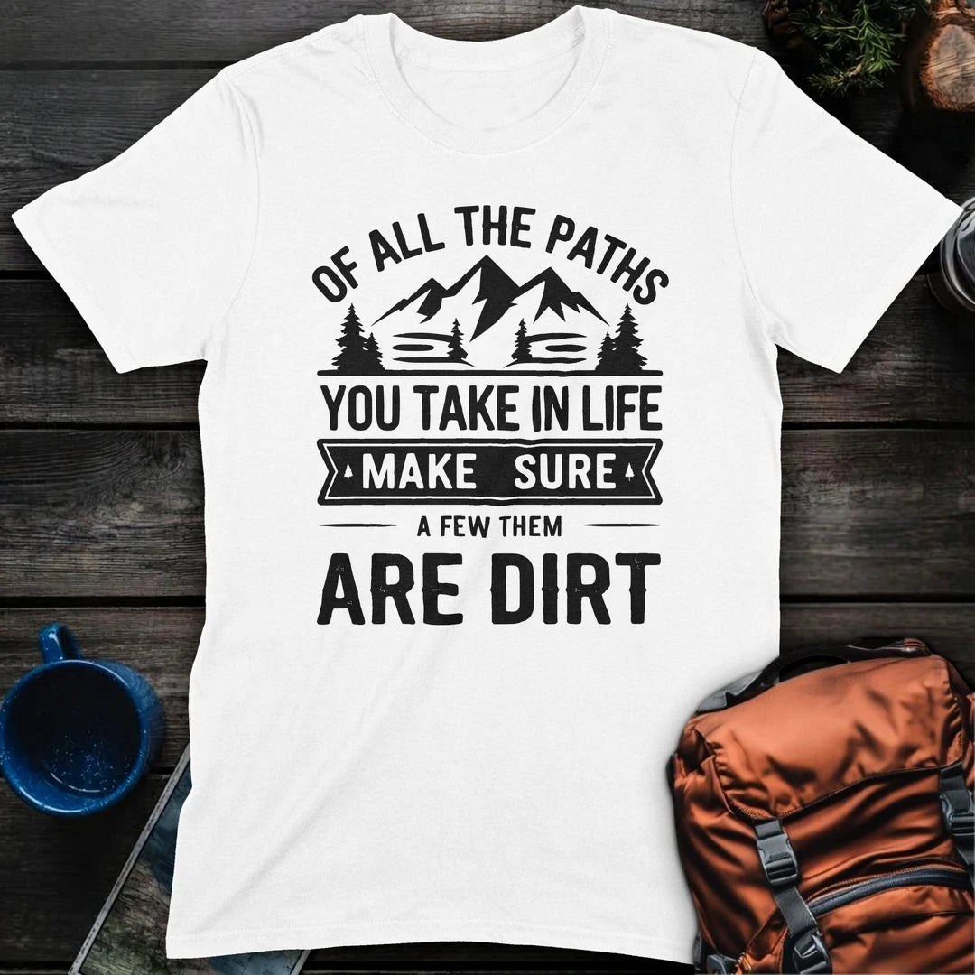 Dirt Paths - White