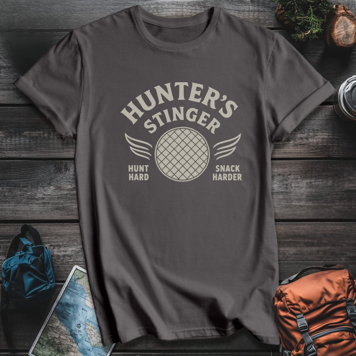 Hunter Stinger T-Shirt - Charcoal variant