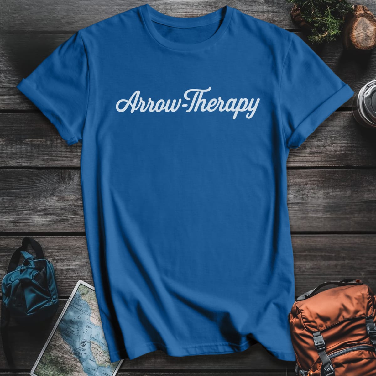 Arrow-Therapy T-Shirt - Royal variant