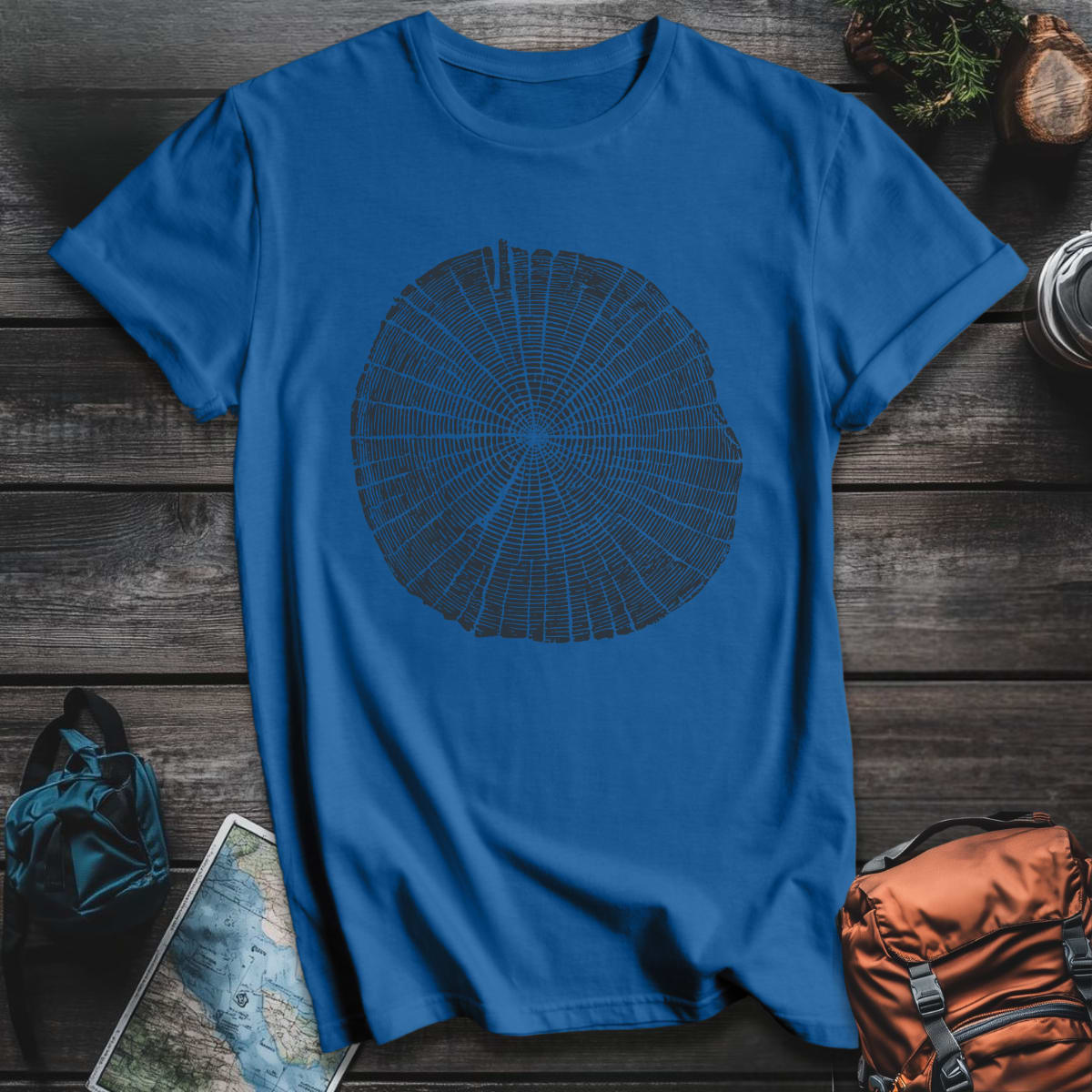 Timber T-Shirt - Royal variant