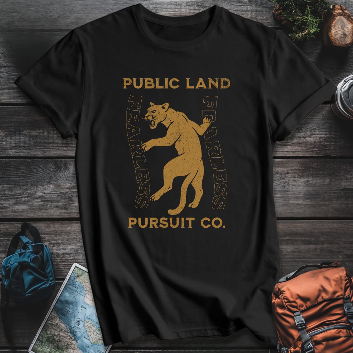 Fearless Pursuit T-Shirt - Black variant