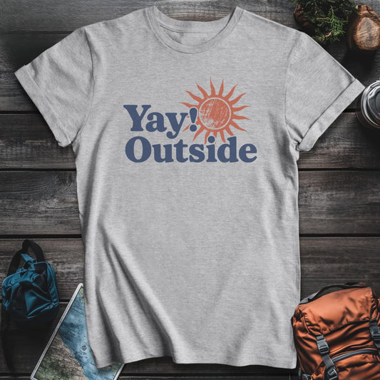 Yay! Outside T-Shirt - Sport Grey variant