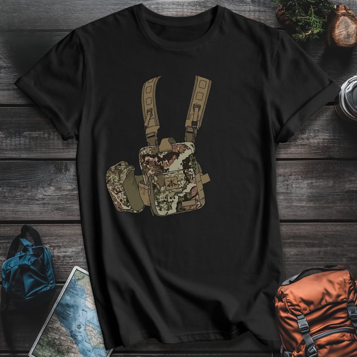 Camo Pack T-Shirt - Black variant