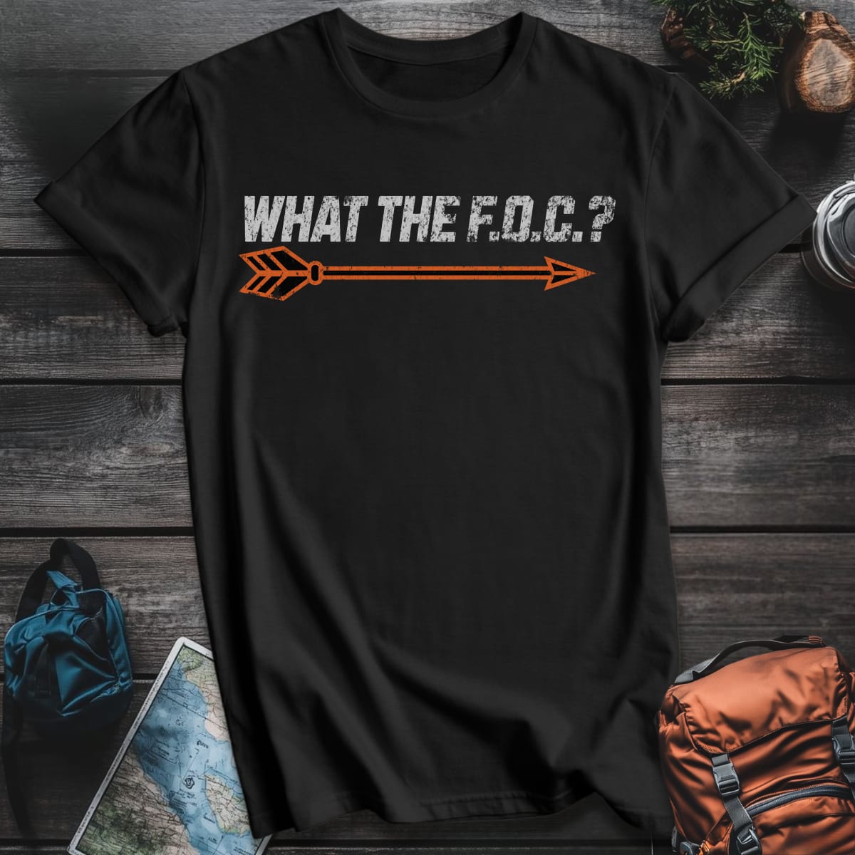 What the F.O.C.? T-Shirt - Black variant