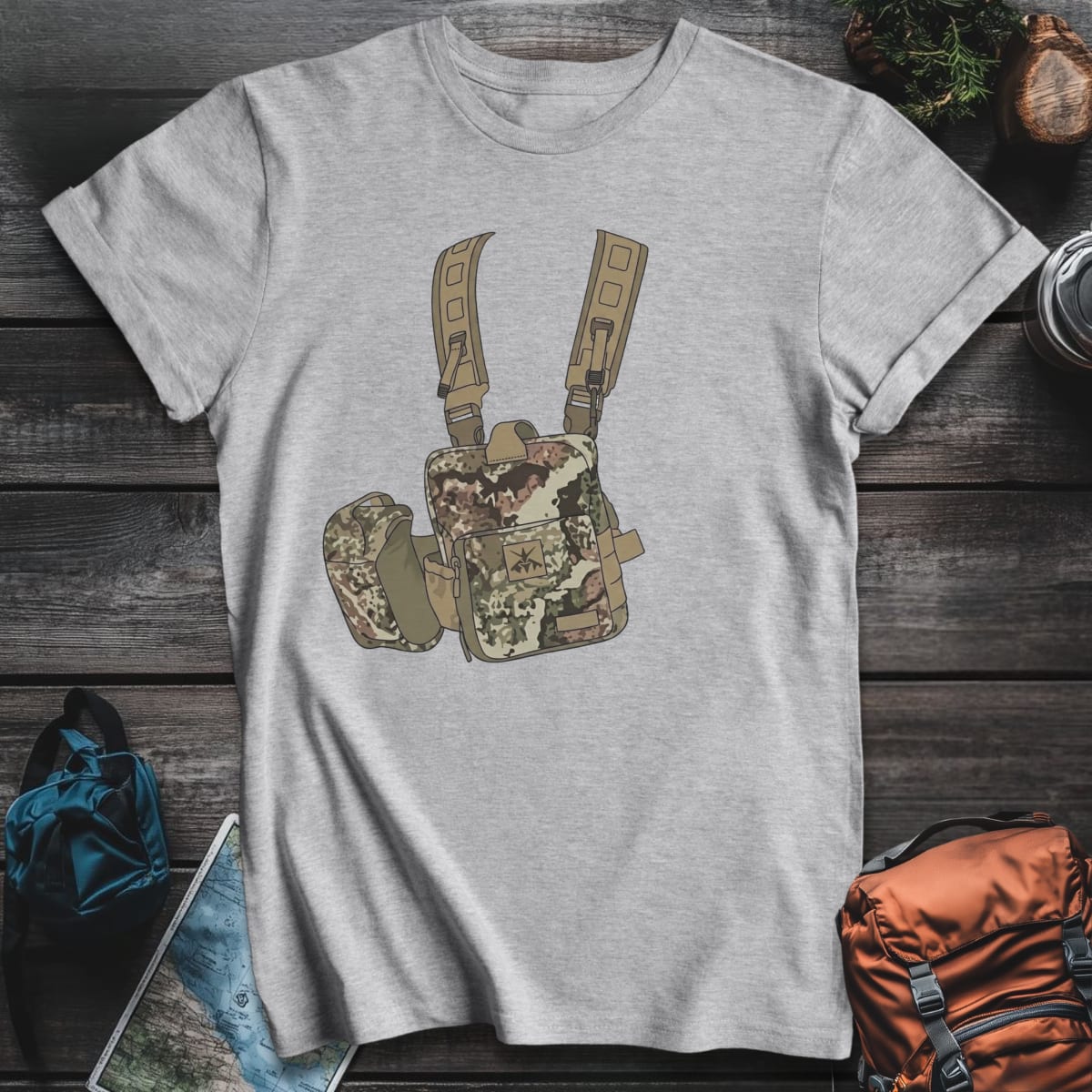 Camo Pack T-Shirt - Sport Grey variant