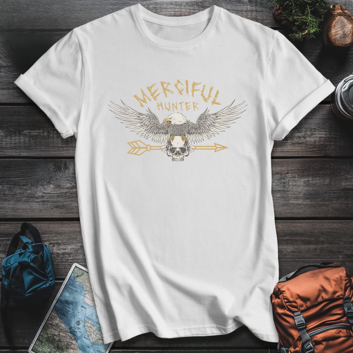 Merciful Hunter T-Shirt - White variant