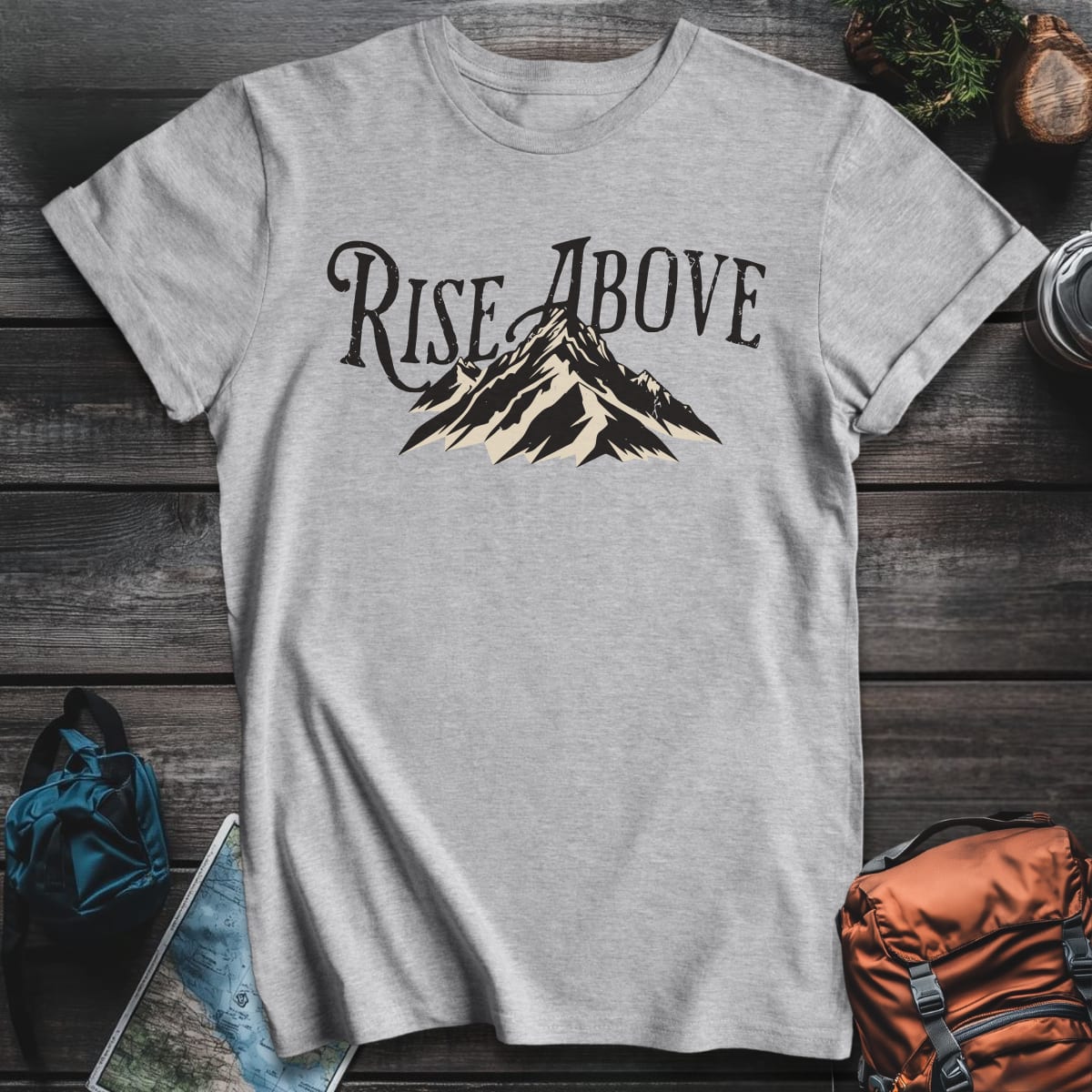 Rise Above T-Shirt - Sport Grey variant