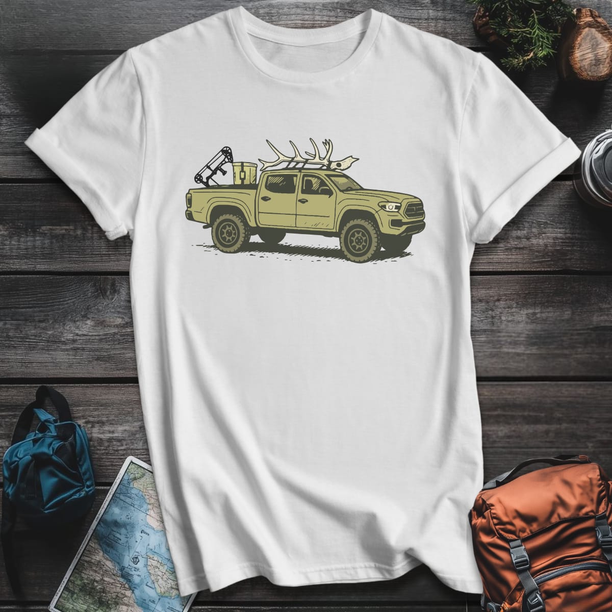 Rack 'N Ride T-Shirt - White variant