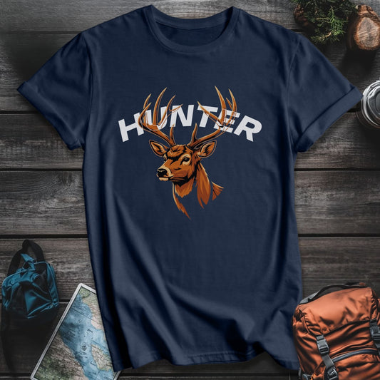 Hunter Buck T-Shirt - Navy variant