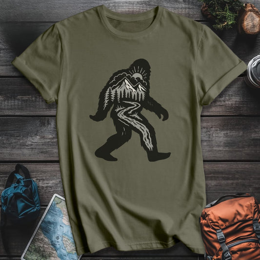 Wilderness Walker T-Shirt - Military Green variant