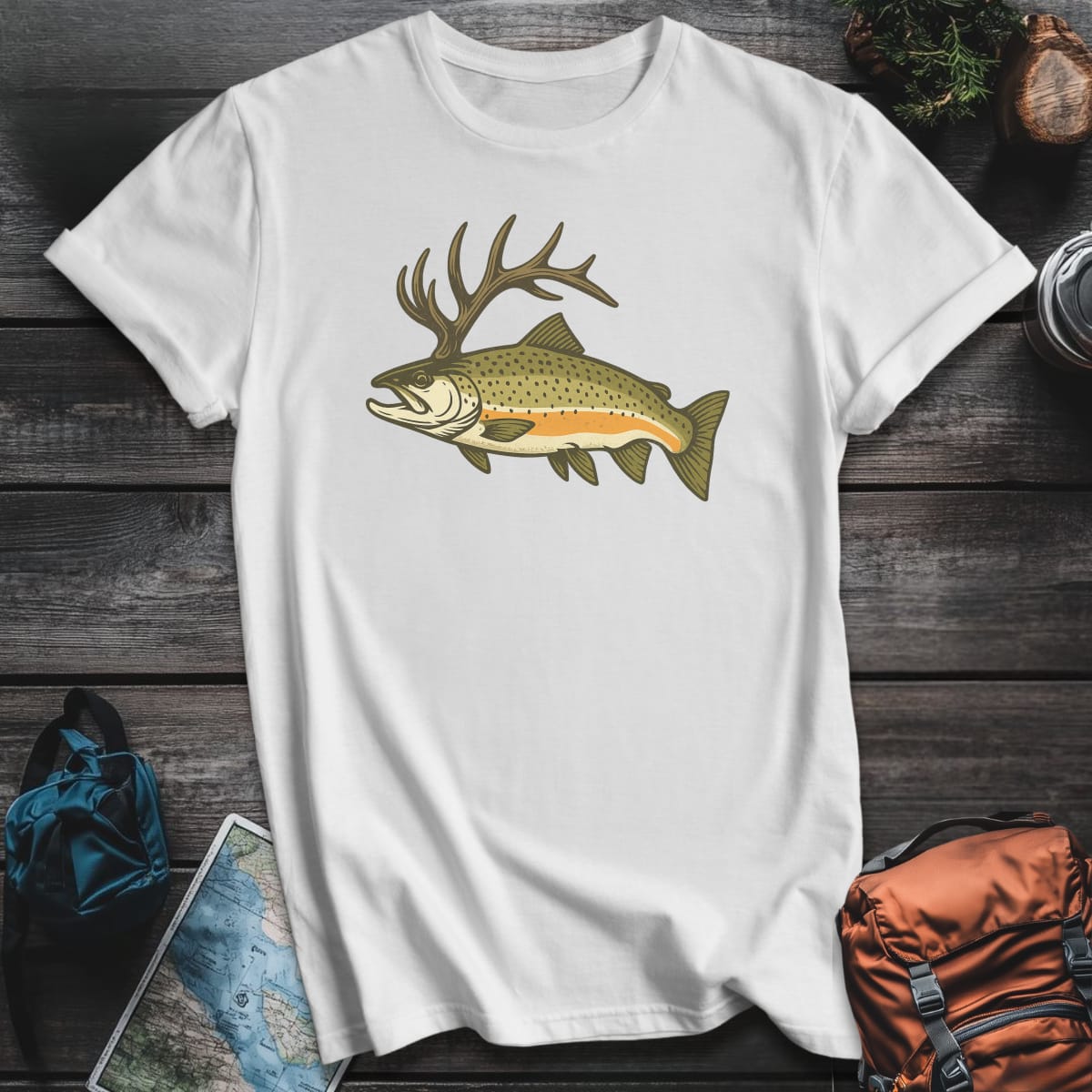 Catch & Bugle T-Shirt - White variant