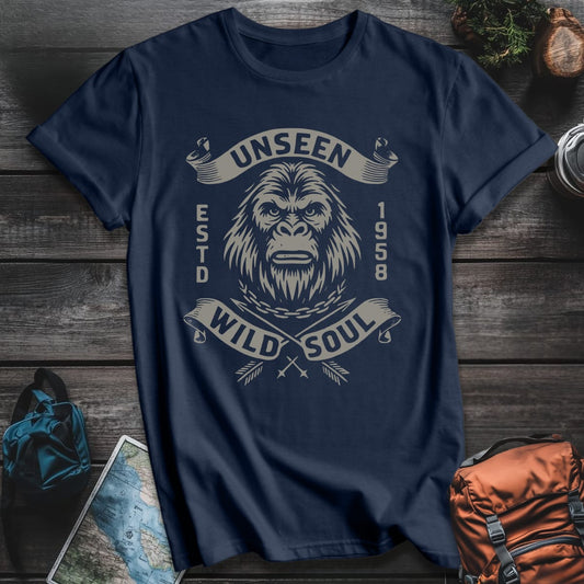Unseen Wild Soul T-Shirt - Navy variant
