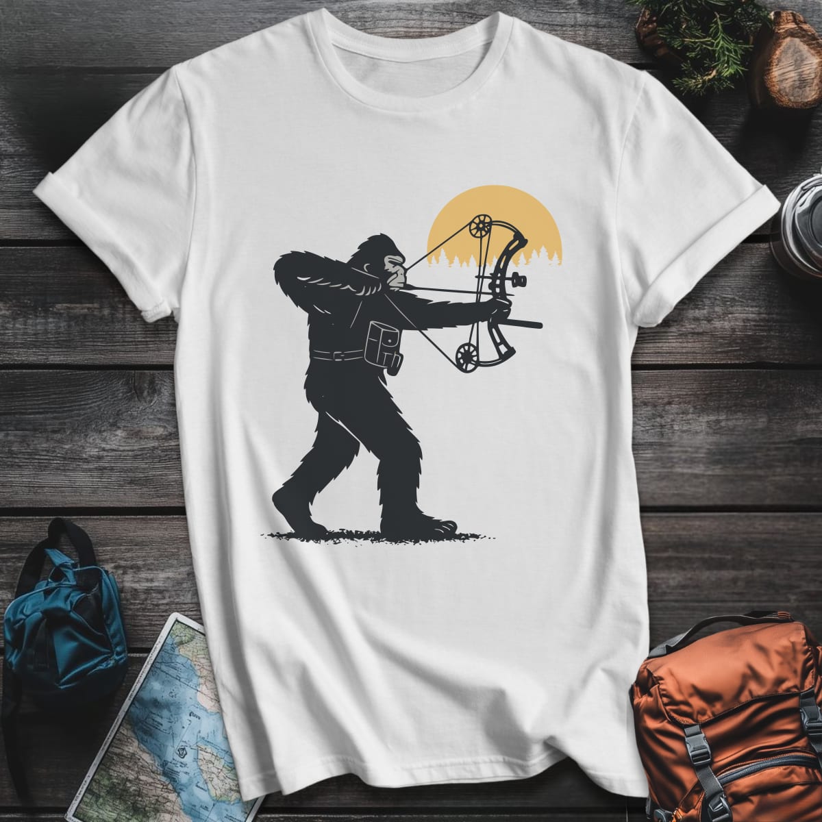 Hunter Sunset T-Shirt - White variant