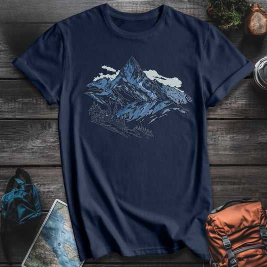 Mountain Majesty T-Shirt - Navy variant