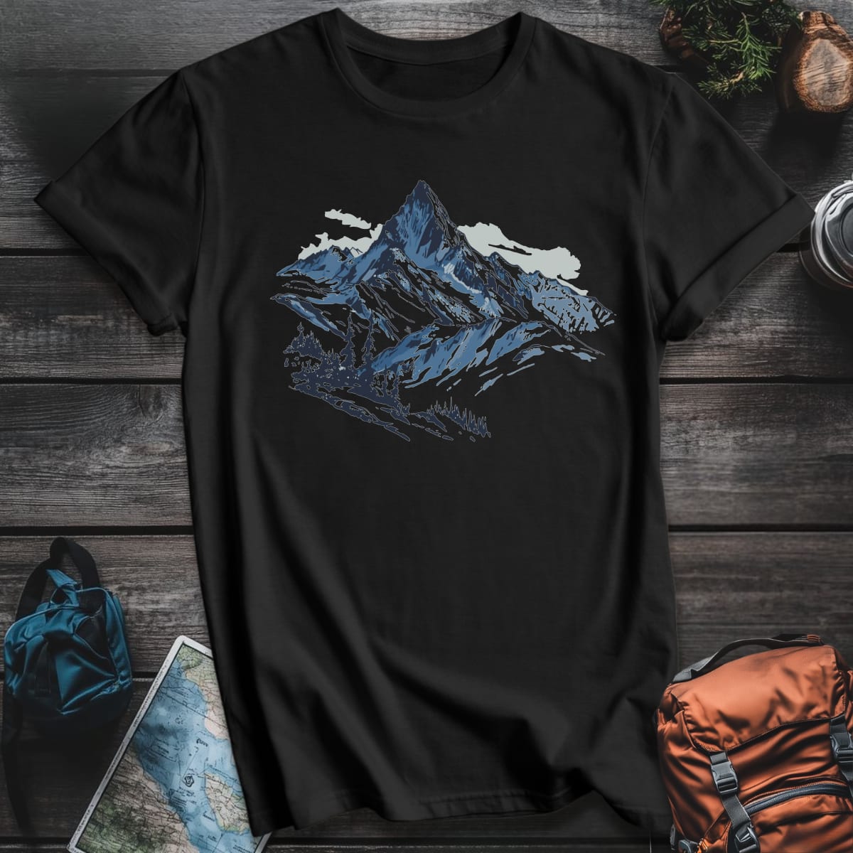 Mountain Majesty T-Shirt - Black variant