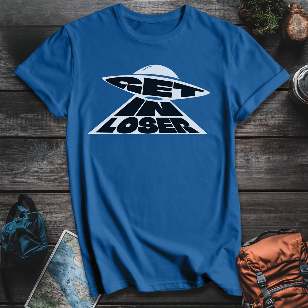 Get In T-Shirt - Royal variant