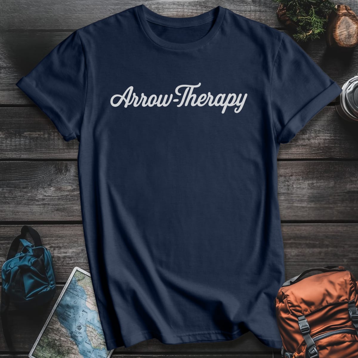 Arrow-Therapy T-Shirt - Navy variant