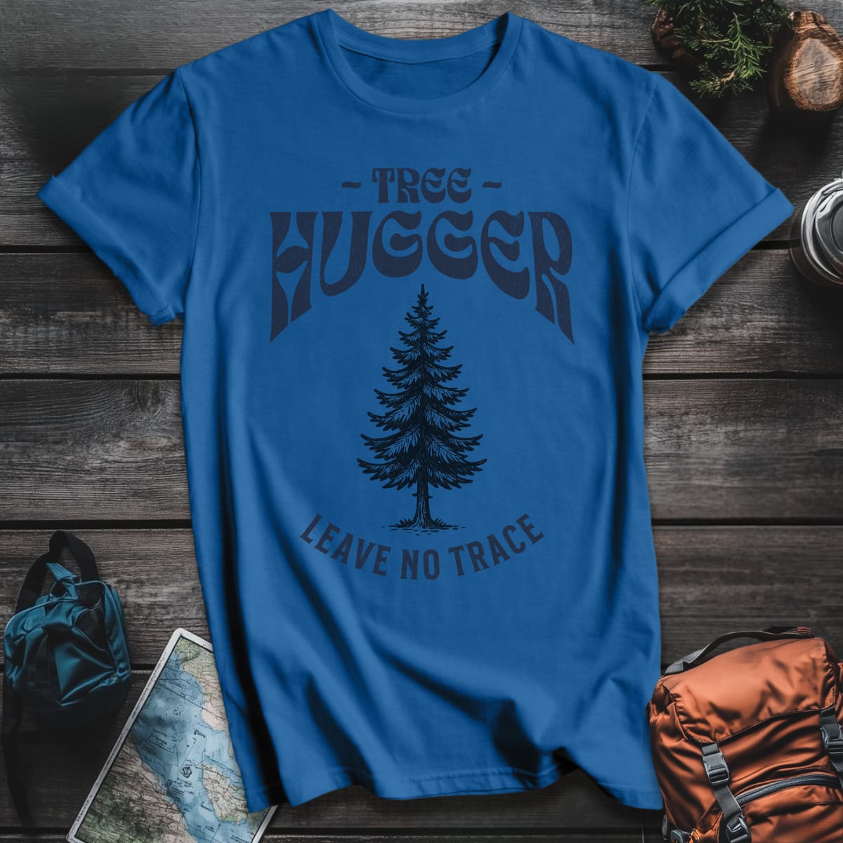 Tree Hugger T-Shirt - Royal variant
