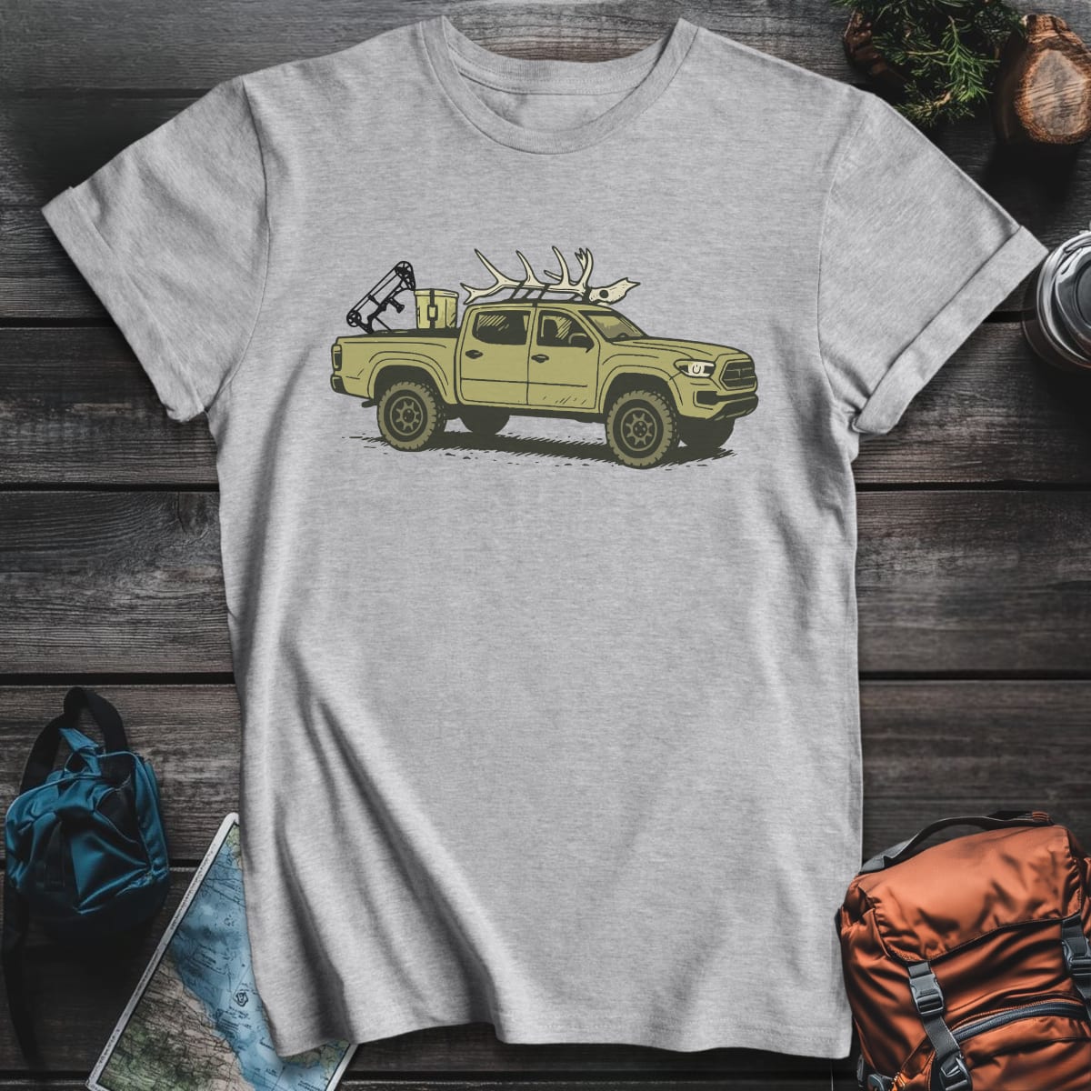 Rack 'N Ride T-Shirt - Sport Grey variant