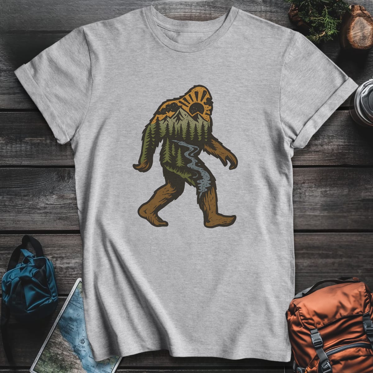 Wilderness Stroll T-Shirt - Sport Grey variant