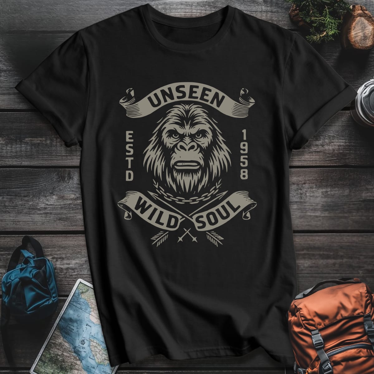 Unseen Wild Soul T-Shirt - Black variant