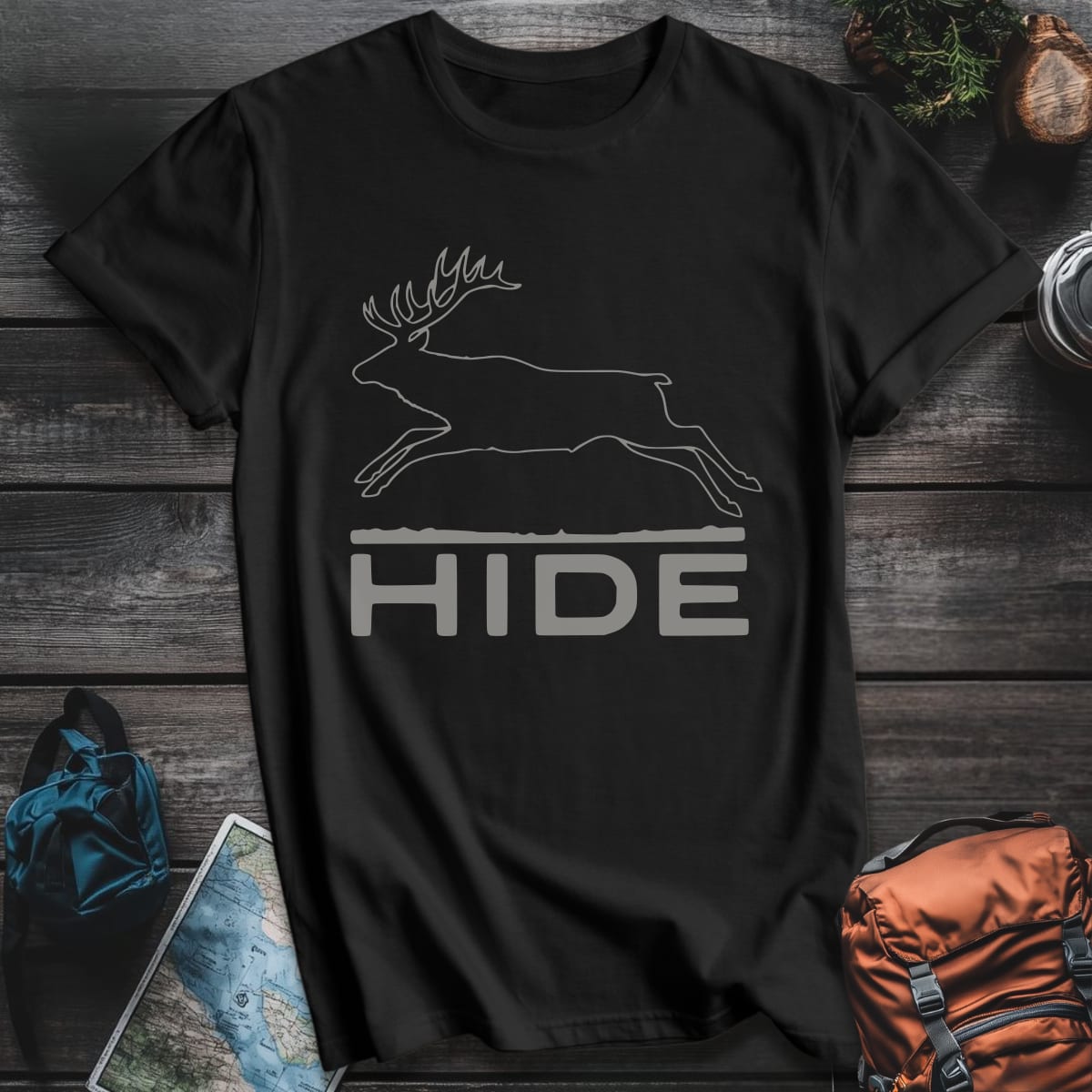 Hide T-Shirt - Black variant