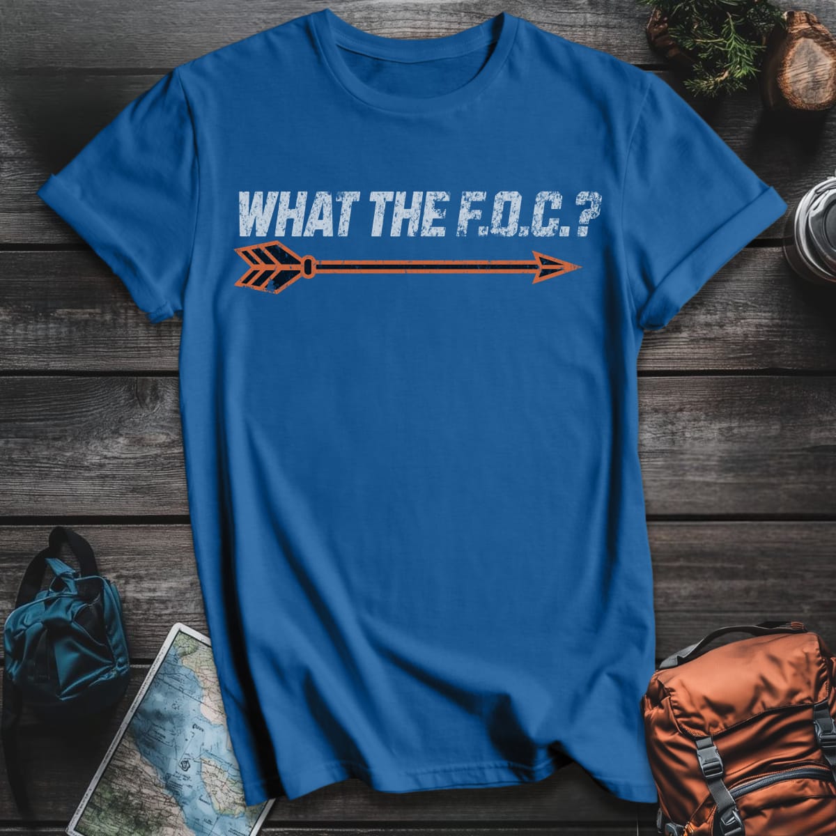 What the F.O.C.? T-Shirt - Royal variant