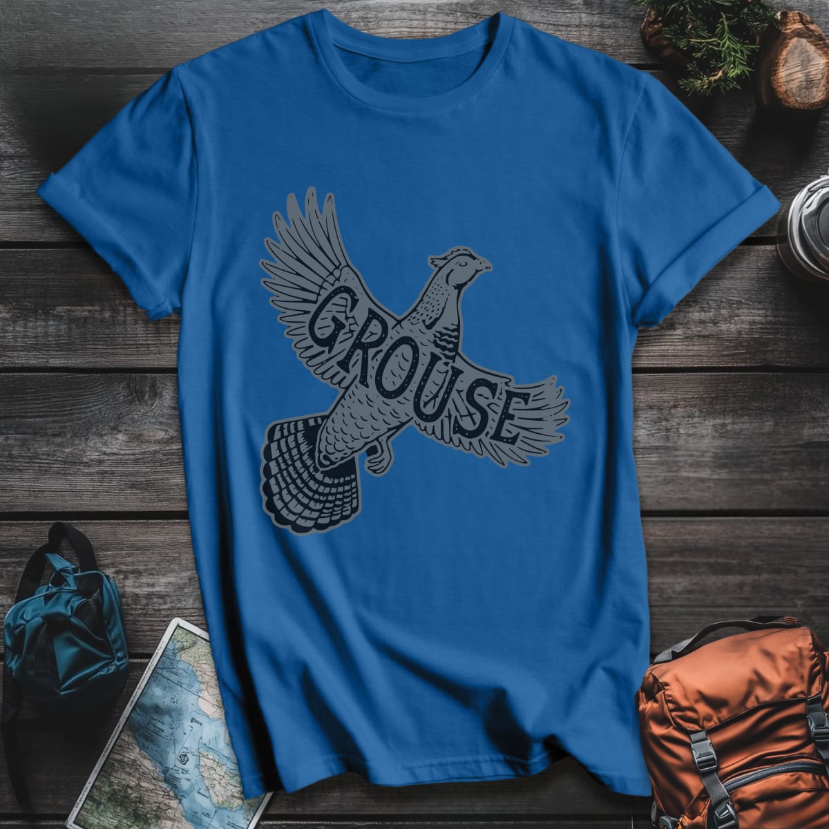 Grouse T-Shirt - Royal variant