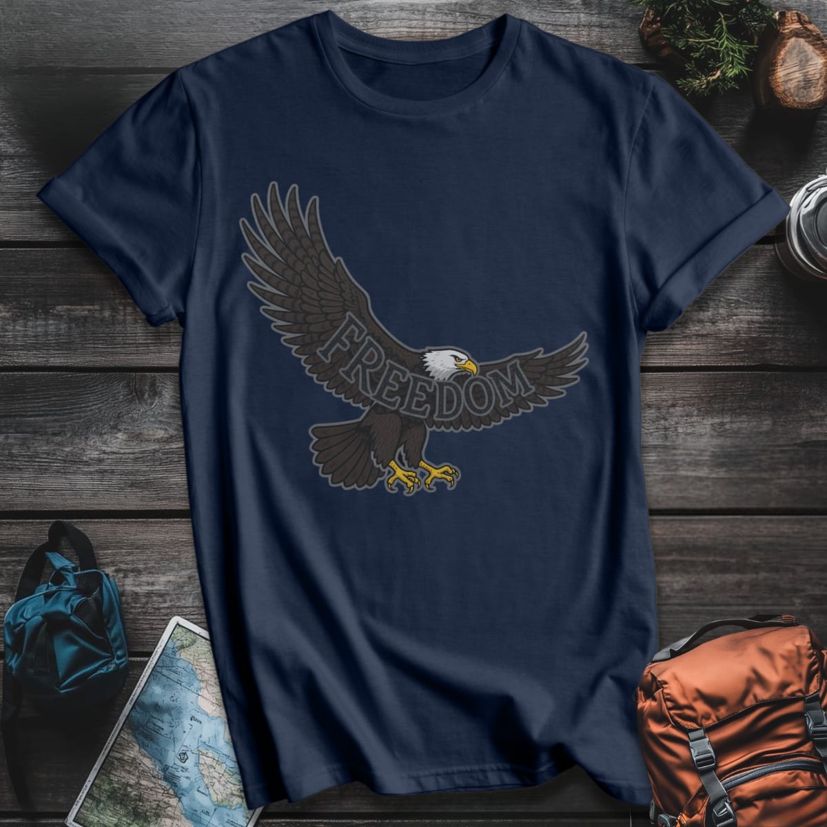 Freedom Soars T-Shirt - Navy variant