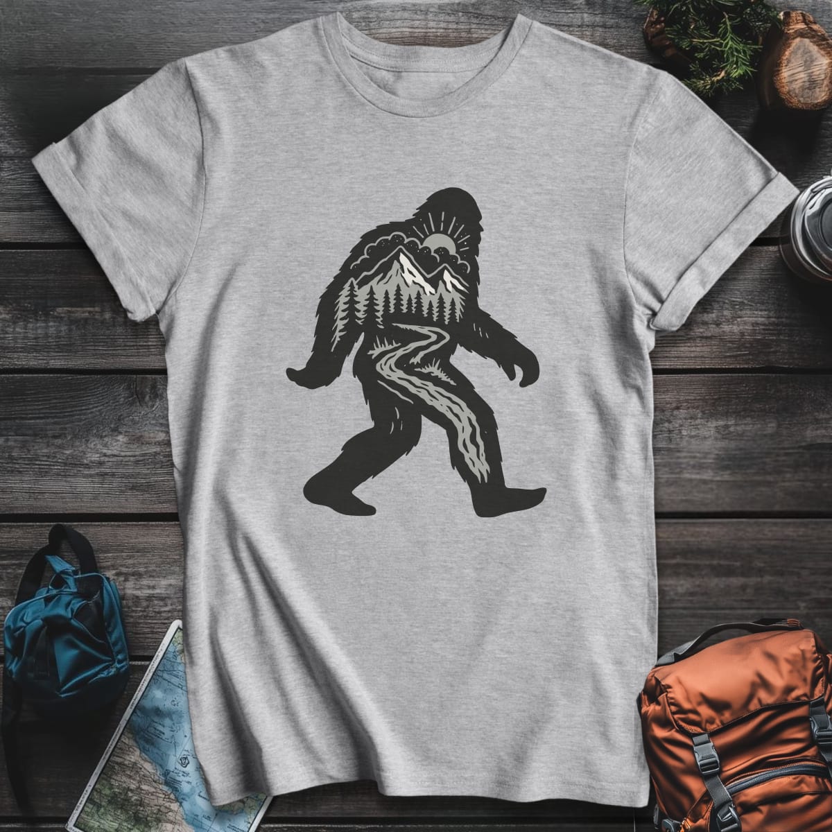 Wilderness Walker T-Shirt - Sport Grey variant