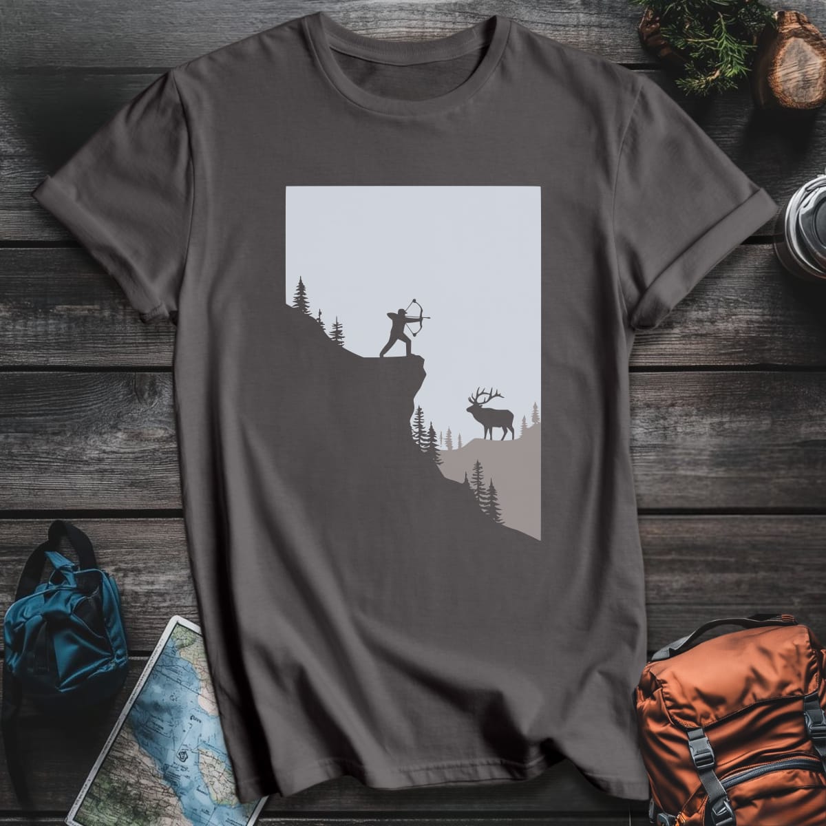 Elk Ridge T-Shirt - Charcoal variant