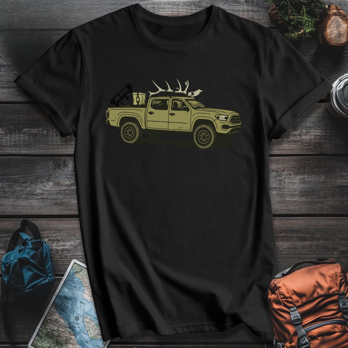 Rack 'N Ride T-Shirt - Black variant