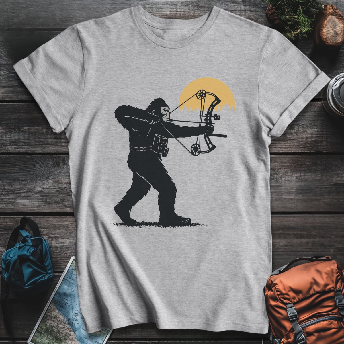 Hunter Sunset T-Shirt - Sport Grey variant