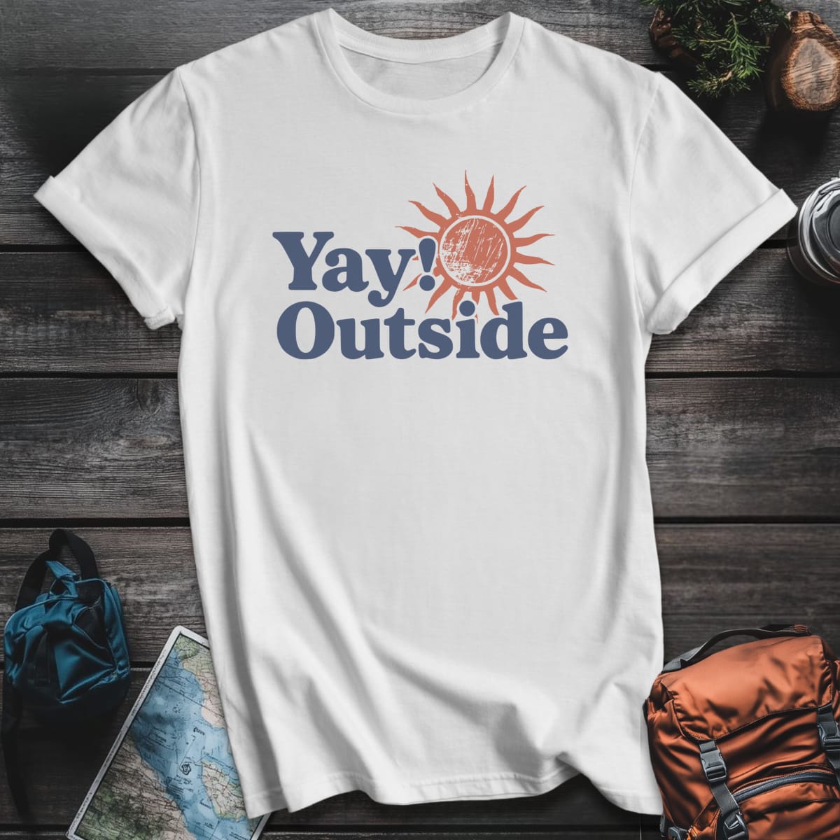 Yay! Outside T-Shirt - White variant
